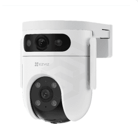 Vista del EZVIZ H9c 2K Pan & Tilt exterior